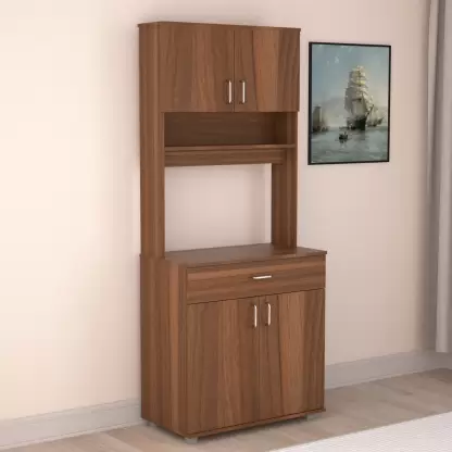 Wood You Engineered Wood Crockery Cabinet