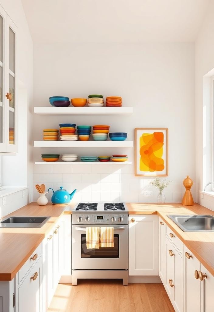 Adding Color to Scandinavian Kitchen Design Colorful Scandinavian Kitchen Design. Bright accents, modern cabinetry, and minimalist style. Adding personality to Nordic kitchens.