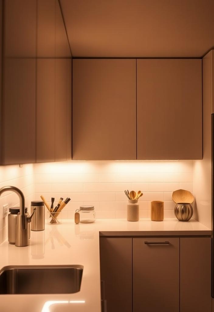 Affordable Kitchen Upgrade: Under Cabinet Lighting Ideas Affordable under cabinet lighting for kitchen upgrade. See budget-friendly LED strip lights & puck lights for brighter countertops.