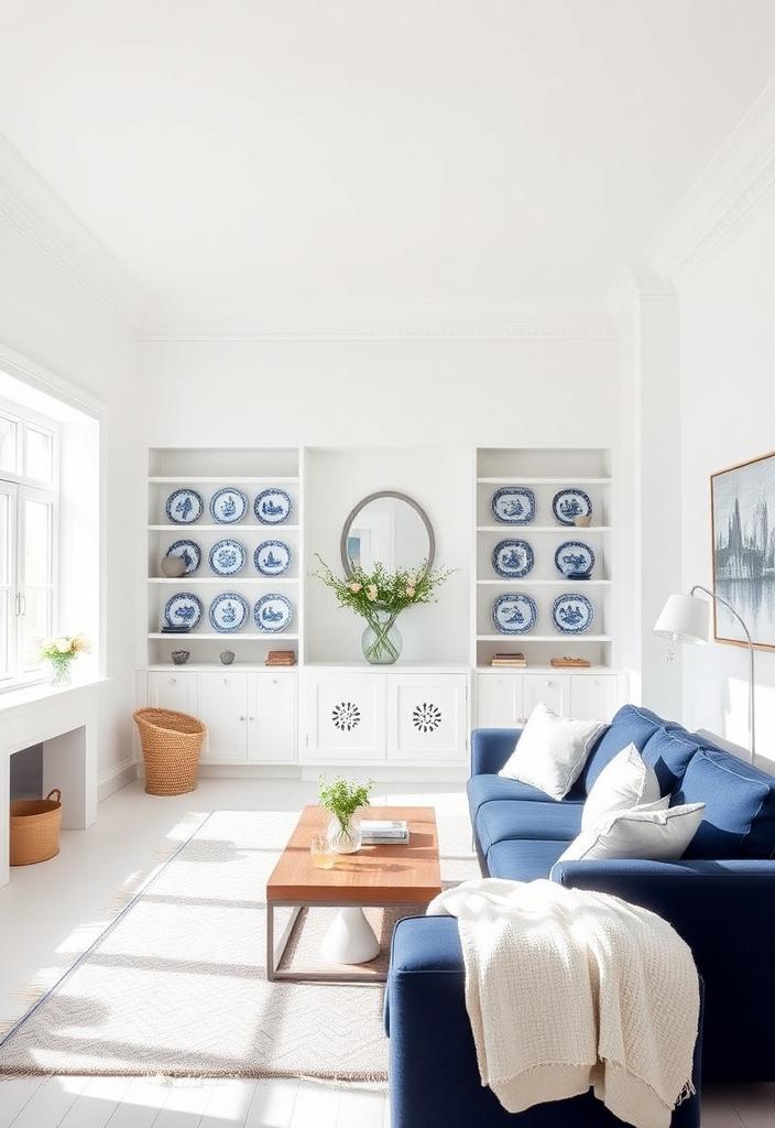 Blue and White Decor: Ideas for a Timeless Home Blue and white decor ideas: Timeless home interior featuring classic color scheme. Elegant design inspiration.