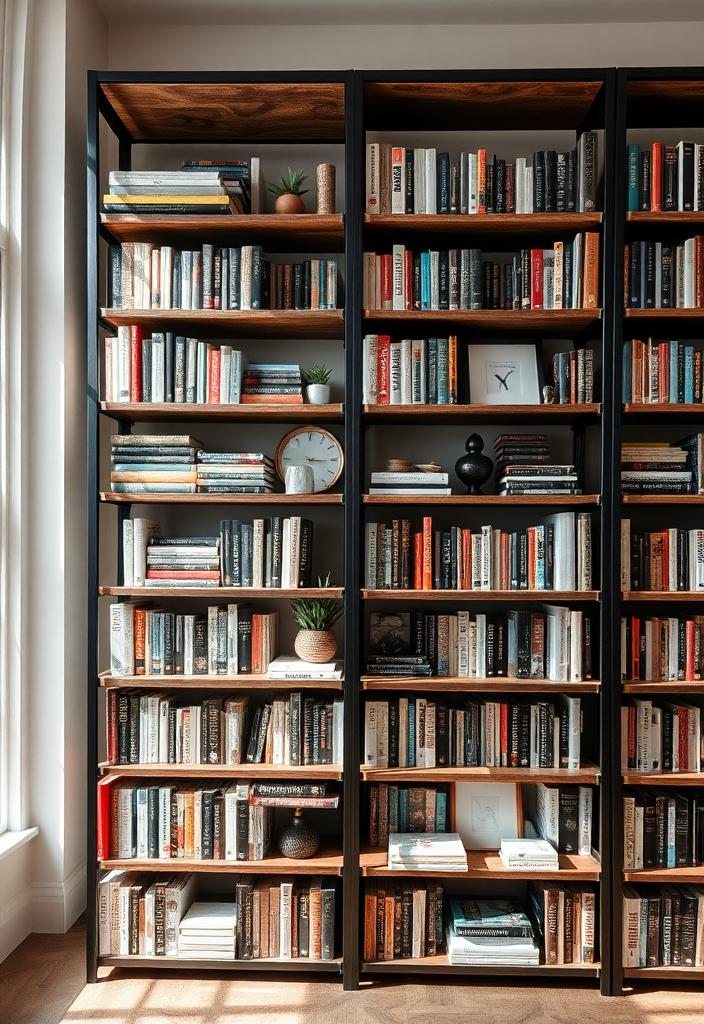 Cool Bookshelf Ideas: Style and Function Cool bookshelf ideas: stylish & functional shelving. Maximize space with unique designs for books & decor. Home library inspiration.