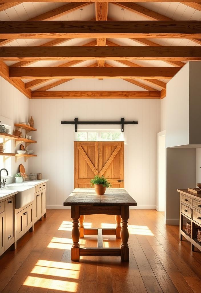 Cozy Farmhouse Kitchen Design Ideas Cozy farmhouse kitchen design ideas. Rustic cabinets, warm wood tones, and vintage decor create a charming, inviting space.