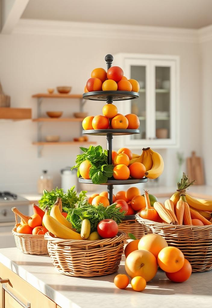 Creative Fruit and Vegetable Display Ideas Creative fruit and vegetable display ideas. Unique arrangements for parties, events, or healthy snacking. Edible art inspiration.