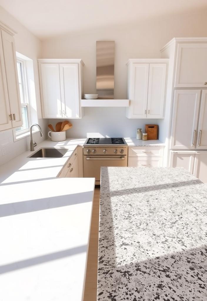 Durable Kitchen Countertops: Choosing the Right Material Durable kitchen countertops: Granite, quartz, marble, and butcher block options. Choose the right material for your kitchen design.