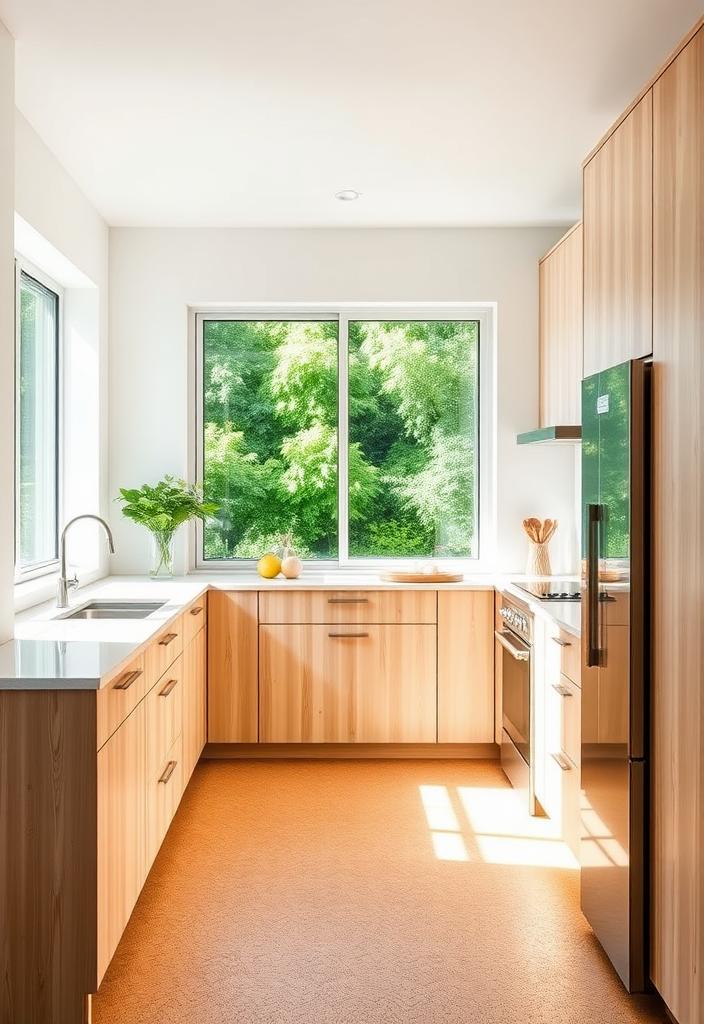 Eco-Friendly Kitchens: Sustainable Material Ideas Eco-Friendly Kitchen: Sustainable kitchen design with natural materials. Eco-conscious kitchen remodel ideas for a green home.