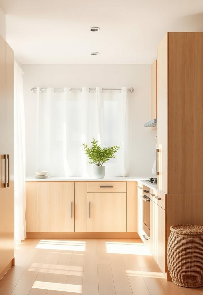Japandi Kitchen Ideas: Blend Japanese & Scandinavian Style Japandi Kitchen Design: Scandinavian and Japanese style blend. Minimalist kitchen with natural wood and clean lines.
