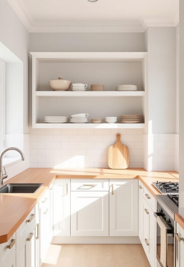Scandinavian Kitchen Design: Adding Warm Wood Accents Scandinavian kitchen design with light wood accents. Warm, minimalist kitchen featuring wood cabinets and countertops.