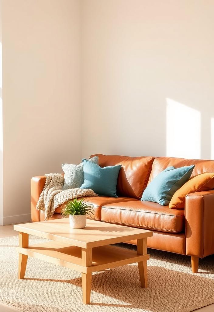 Simple Brown Living Room Ideas: Minimalist Decor Tips Simple brown living room decor. Minimalist living room design with brown tones. Modern, cozy living space ideas.