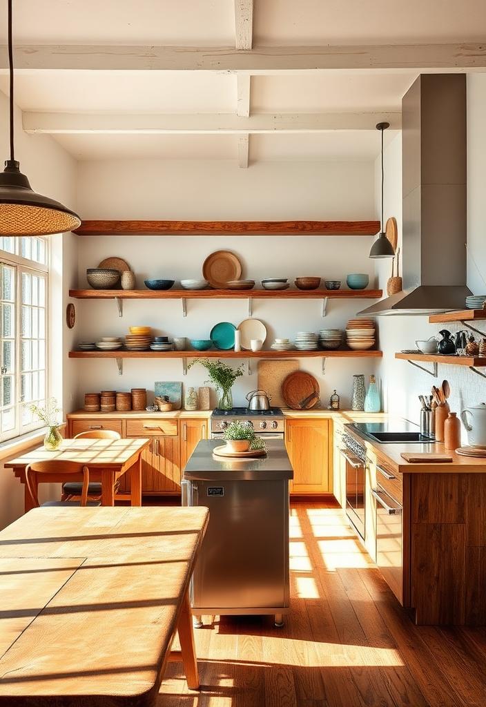 Unique Kitchen Design: Embrace the Eclectic Style Eclectic kitchen design. Unique mix of styles, textures, and colors for a personalized, vibrant kitchen space. Embrace individuality!
