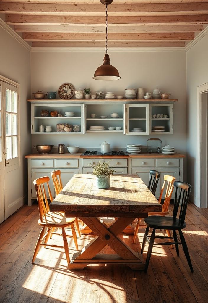 Vintage Furniture Ideas: Adding Charm to Your Kitchen Vintage kitchen furniture ideas: Charming antique chairs, rustic tables & retro cabinets adding warmth to your home.