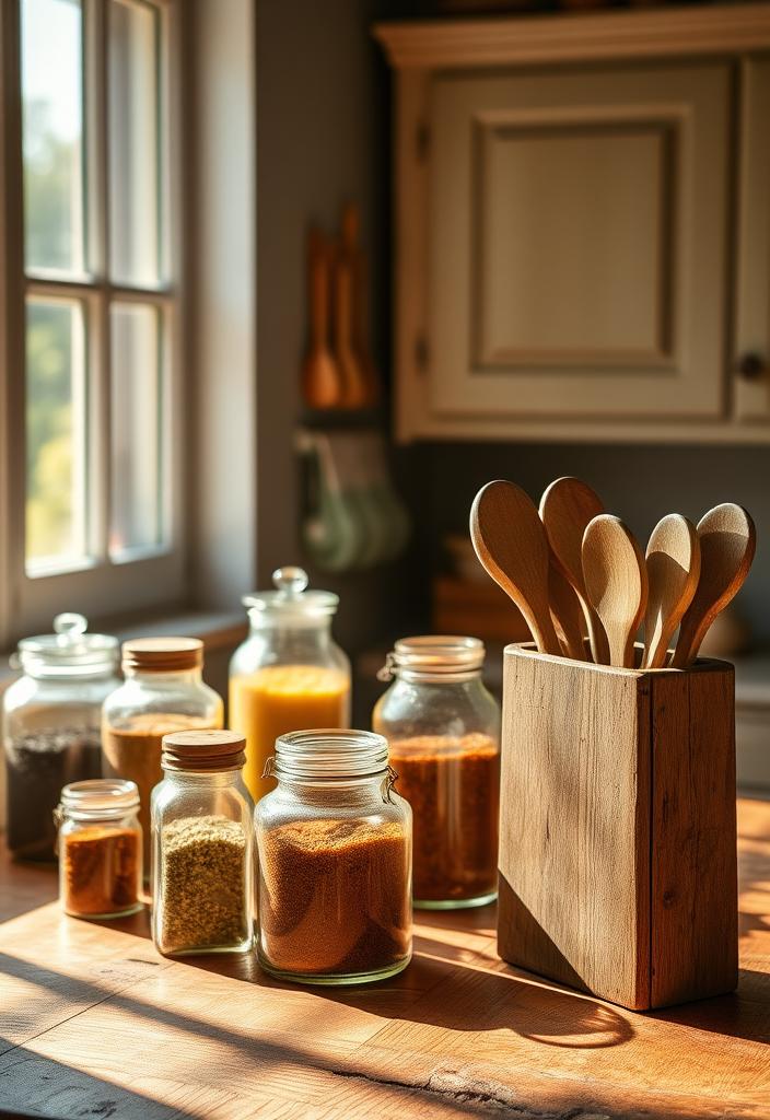 Vintage Kitchen Decor: Add Charm & Character Vintage kitchen decor: Charming antique kitchenware, retro appliances & rustic accents adding character to a classic cooking space.