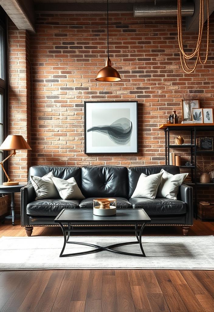 Achieving Industrial Chic Decor: Ideas & Tips Industrial Chic Decor Ideas: Stylish loft interior showcasing exposed brick, metal accents, and modern furniture. Get inspired!