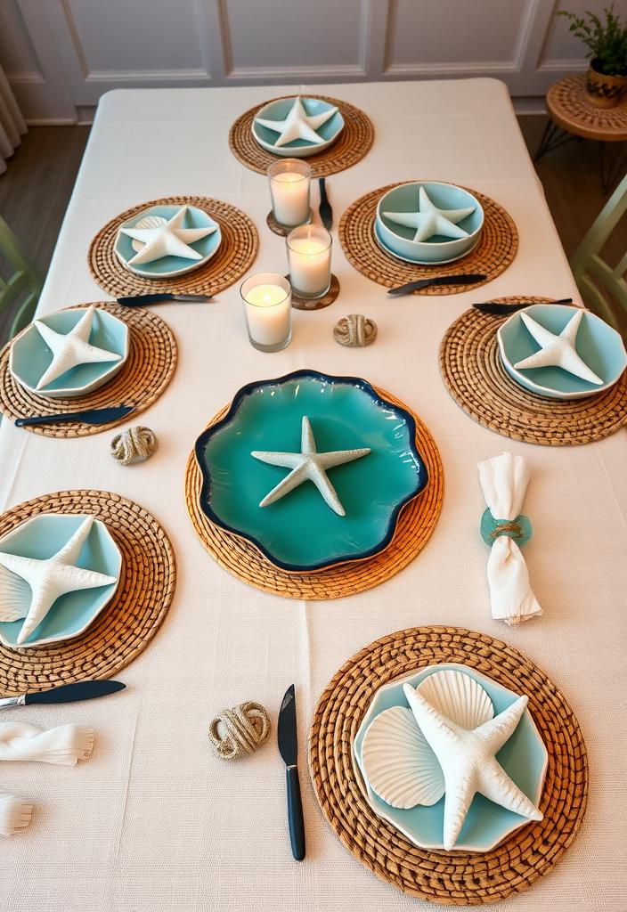 Beach Themed Dinnerware: Coastal Dining Ideas Coastal dinnerware sets the stage for beach-themed dining. Nautical plates, seashell bowls, and ocean-inspired tableware.