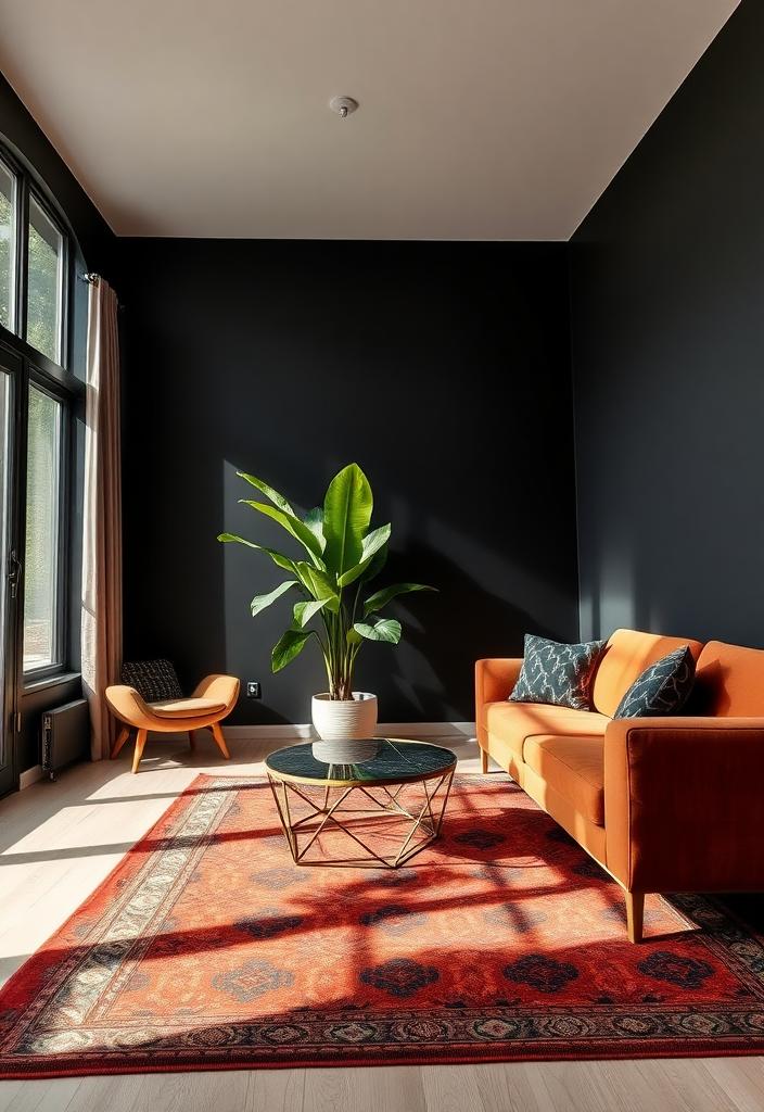 Black and Rust Living Room Ideas: Decor and Design Tips Black and rust living room design ideas. Explore decor tips for creating a stylish and modern living space with black and rust accents.