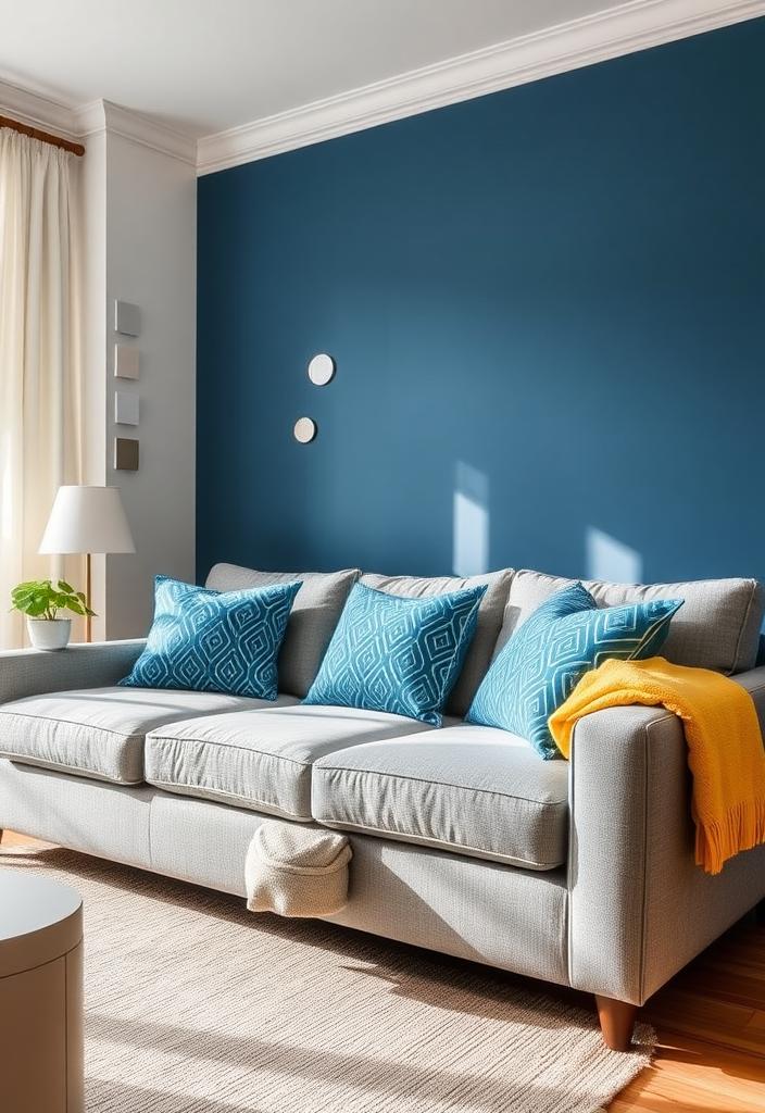 Blue and Gray Living Room Ideas: Eclectic Design Tips Blue and gray living room design. Eclectic decor ideas for a stylish, calming, and modern living space.