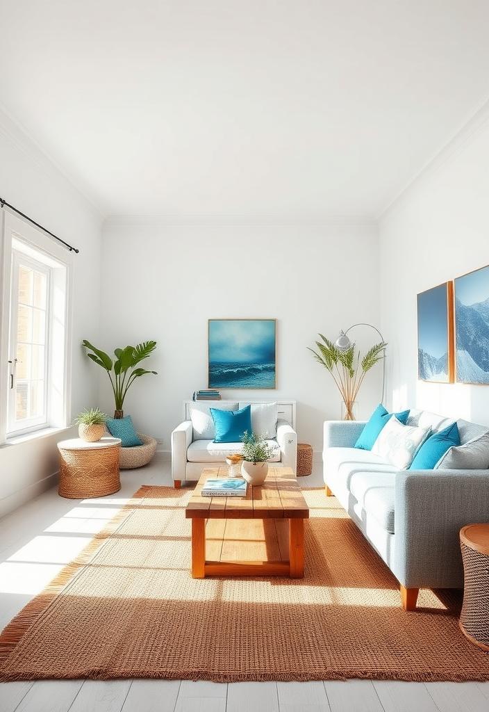Blue and White Decor: Classic Interior Color Schemes Blue and white decor inspiration: Classic interior design featuring serene color schemes for a timeless and elegant home.