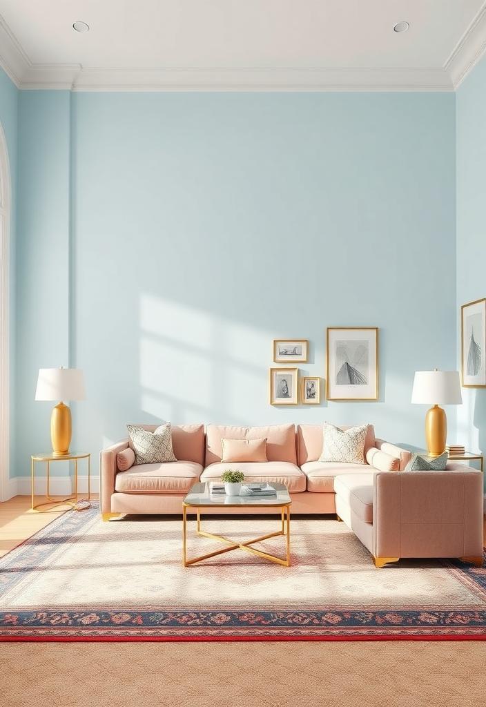 Blush Sofa: Designing Dreamy Pastel Living Rooms Blush Sofa: Pastel living room design. Soft pink couch inspiration for a dreamy, calming aesthetic. Modern & comfortable seating.