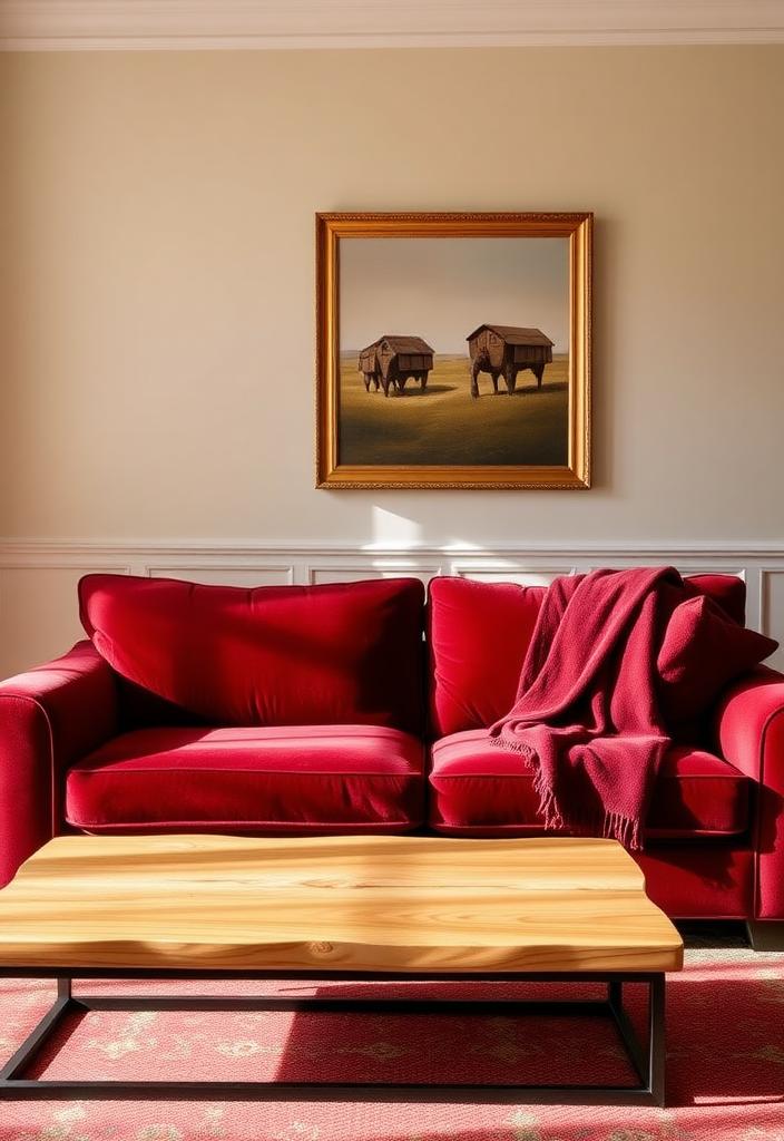 Burgundy Living Room Ideas: Timeless Decor Tips Burgundy Living Room Ideas: Elegant decor inspiration for a timeless and cozy living space. Explore burgundy color schemes and design tips.