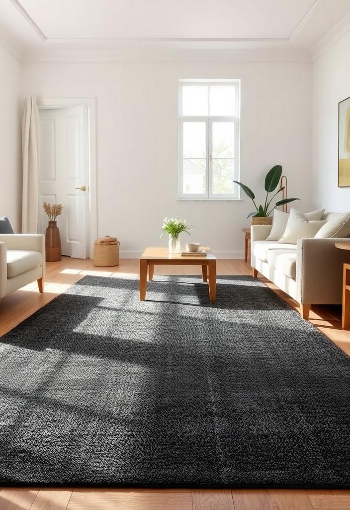 Choosing the Perfect Dark Gray Rug: Style and Decor Tips Dark gray rug selection guide: Style tips and decor ideas for choosing the perfect charcoal or slate rug to complement your home's aesthetic.