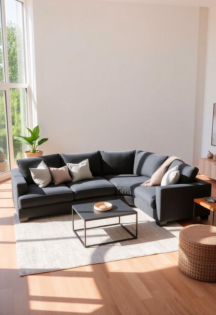 Choosing the Perfect Dark Gray Sectional Sofa: Style and Comfort Dark gray sectional sofa: Stylish and comfortable living room seating. Find the perfect dark gray sectional for your home.
