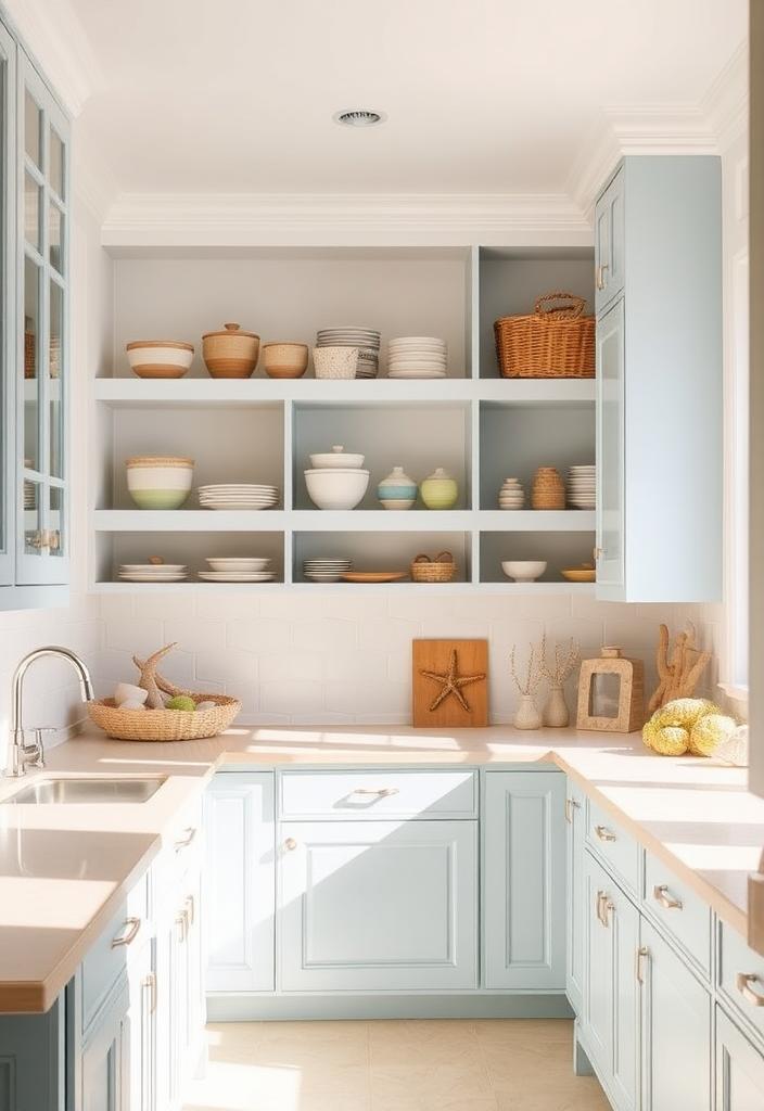 Coastal Kitchen Design Ideas: Bring the Beach Home Coastal Kitchen Design: Beach-inspired kitchen decor, light colors, natural textures, nautical accents. Create a relaxing coastal vibe at home.
