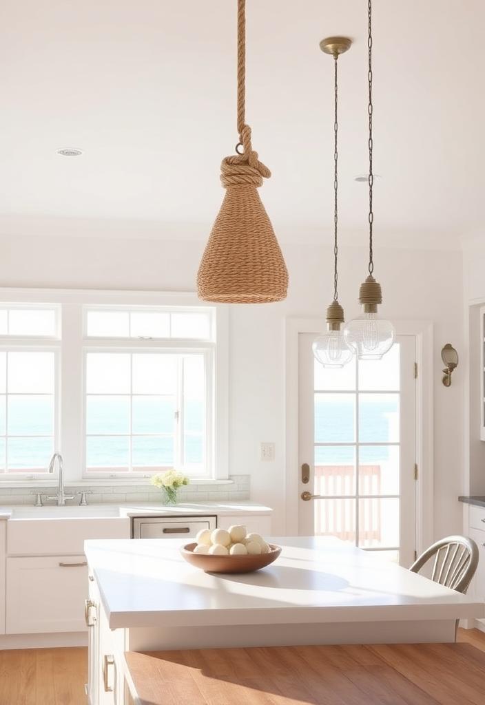 Coastal Kitchen Lighting: Fixtures & Ideas Coastal Kitchen Lighting: Brighten your beach house! Explore fixture ideas & inspiration for a breezy, stylish kitchen.