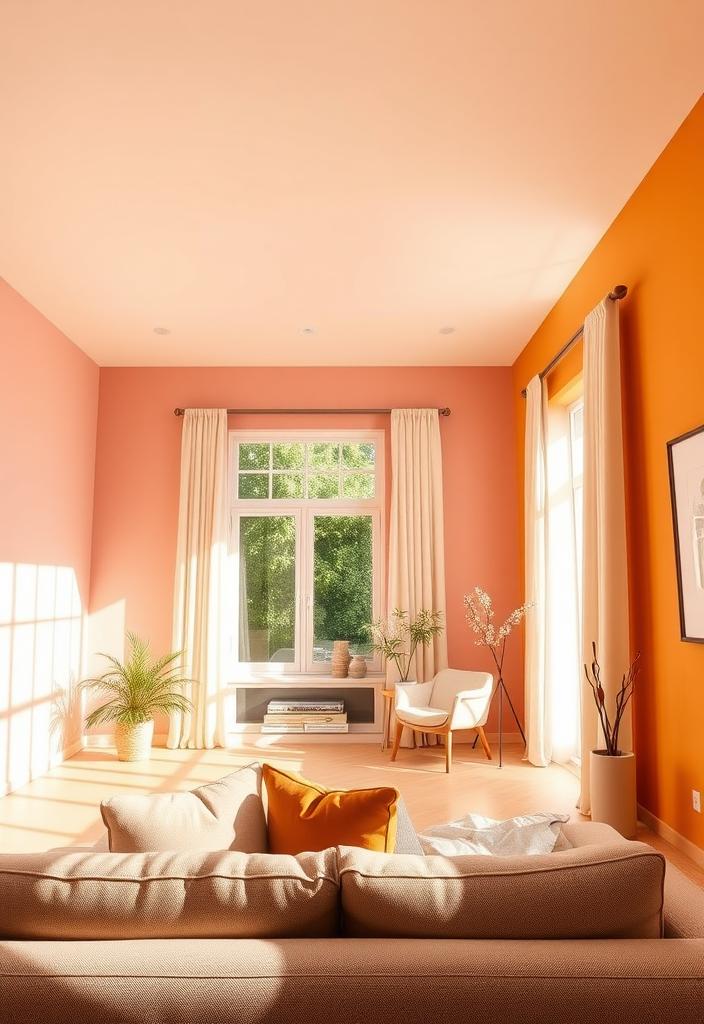 Cozy Home Decor: Warm Wall Colors for a Relaxing Space Cozy home decor: Warm wall colors create a relaxing space. Interior design featuring calming hues for a comfortable home vibe.