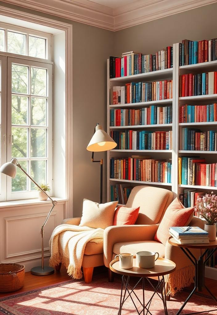 Creating a Dreamy Reading Corner: Ideas & Inspiration Dreamy Reading Corner Ideas: Cozy nook with books, soft lighting, comfortable seating. Get inspired to create your own reading haven!