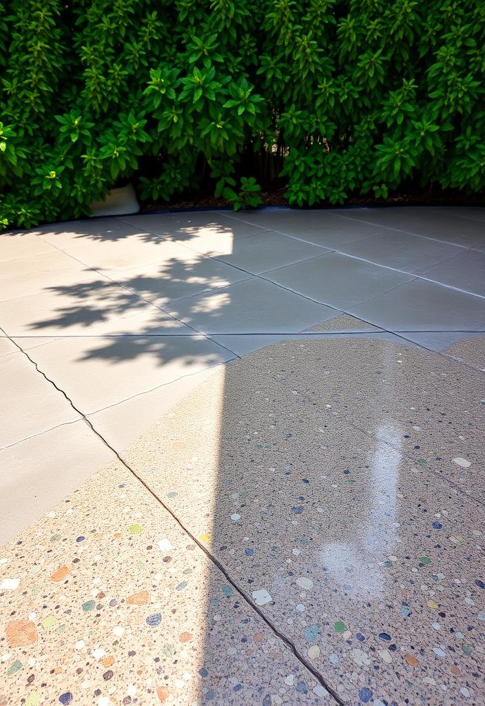 DIY Terrazzo Concrete Patio: Cost-Effective Style DIY terrazzo concrete patio: Affordable & stylish outdoor space. Learn how to create a cost-effective, modern patio yourself!