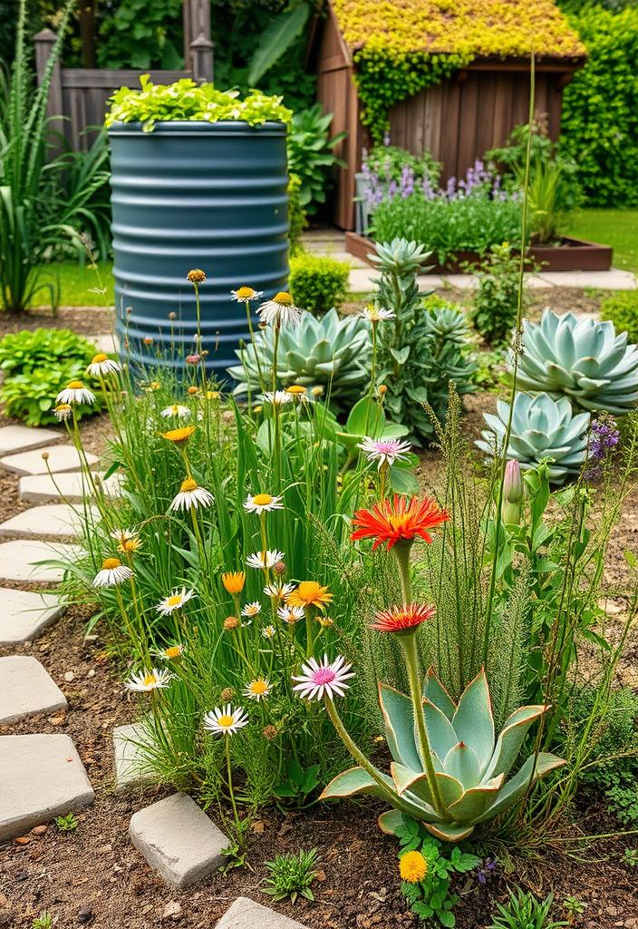 Eco-Friendly Gardening: Tips for a Sustainable Yard Eco-friendly gardening tips: Sustainable yard with thriving plants, compost bin, and healthy soil. Green gardening practices.