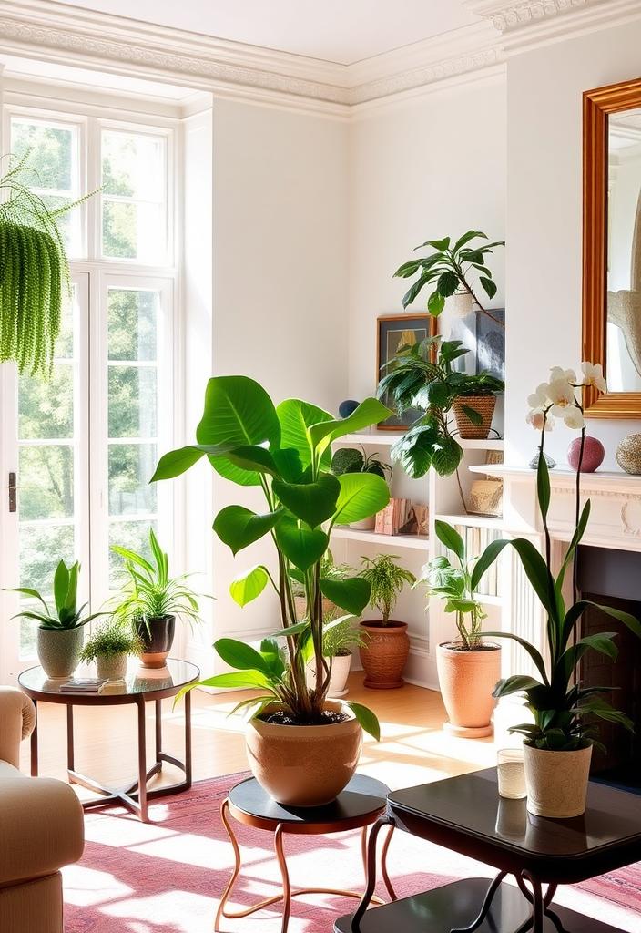 Elevate Your Space: Plant and Flower Decor Ideas Plant and flower decor ideas for elevating your space. Home decor inspiration with plants and flowers. Interior design with nature.