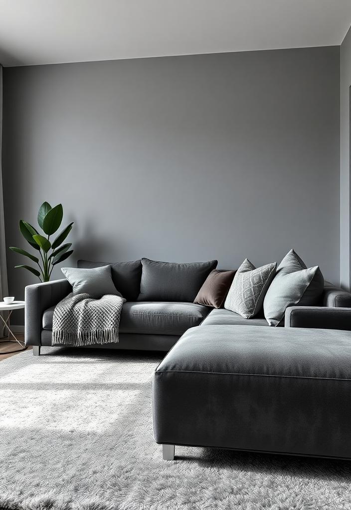 Gray Living Room Ideas: Monochromatic Design Tips Gray living room design. Monochromatic gray decor ideas, furniture, and accents for a stylish living space.