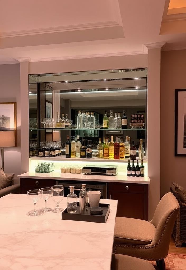 Home Bar Ideas: Elevate Your Living Room Home bar ideas to elevate your living room. Stylish home bar design, cocktail inspiration, and modern bar setups for your home.