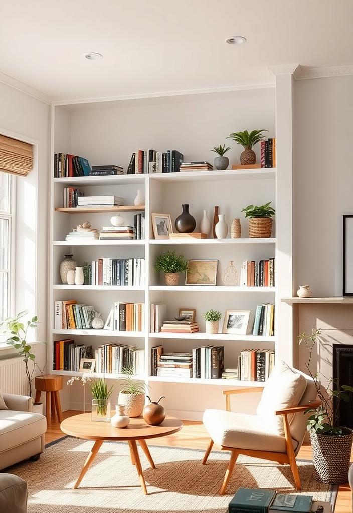 Living Room Bookshelf Ideas: Styling Tips & Decor Living room bookshelf ideas: Stylish shelving decor & styling tips. Create a cozy & organized reading nook.