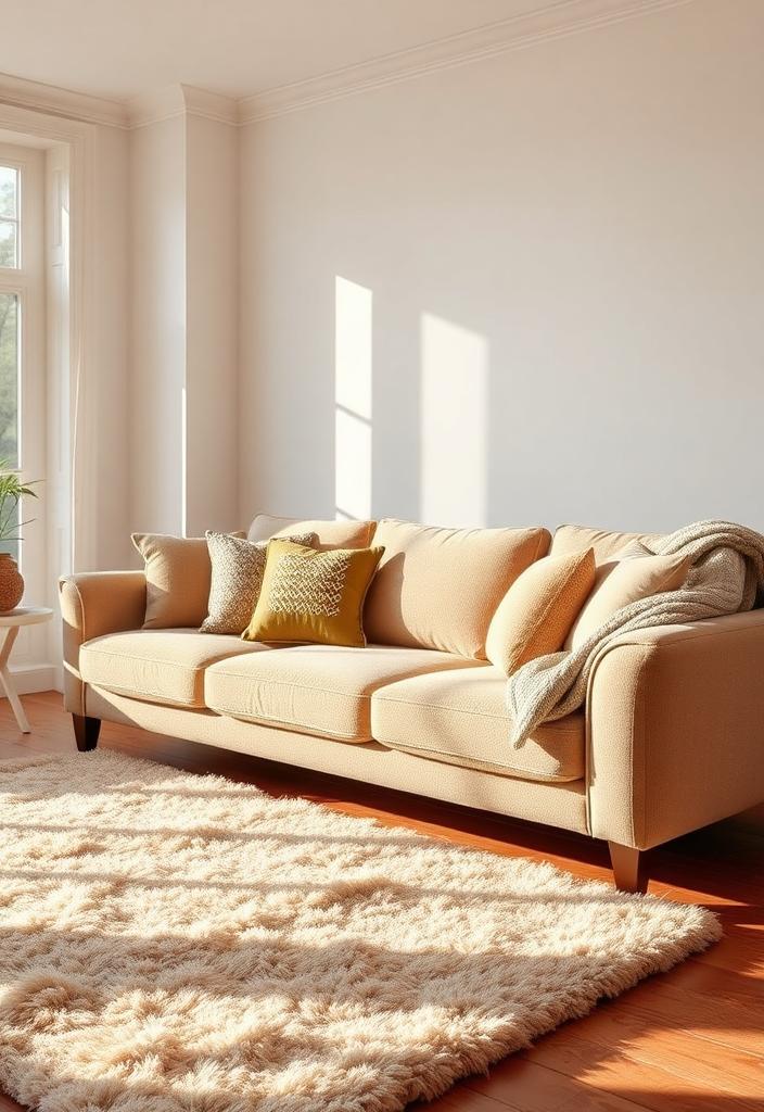Living Room Decor: Creating a Cozy and Comfortable Space Cozy Living Room Decor: Comfortable seating, soft lighting, and warm textures create a relaxing and inviting space. #livingroomdecor #cozyhome