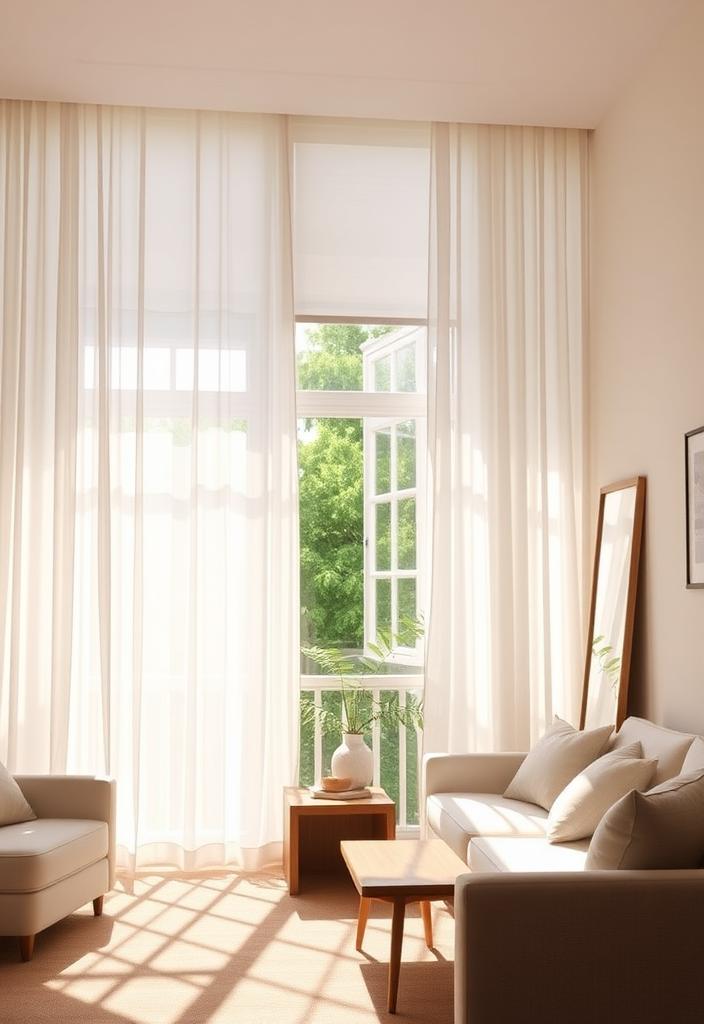 Maximize Natural Light: Brighten Your Home Maximize Natural Light: Bright, airy home interior showcasing large windows. Let sunlight brighten your living space. Energy efficient home design.