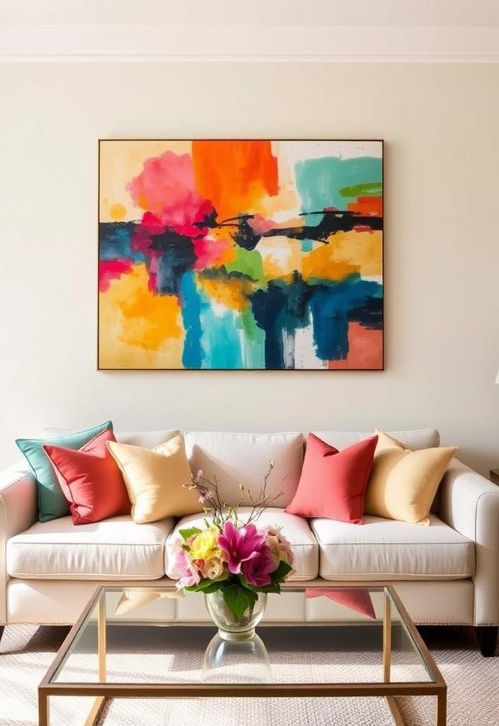 Modern Art: Adding Color to Your Home Modern art print adds color and vibrancy to a home interior. Abstract artwork elevates your living space. Shop colorful wall art online.