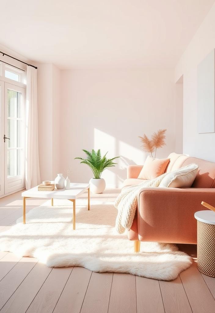 Pastel Scandinavian Living Room Ideas: Cozy & Chic Pastel Scandinavian Living Room: Cozy & Chic design with soft colors, minimalist decor, and natural light. Scandi living room inspiration.