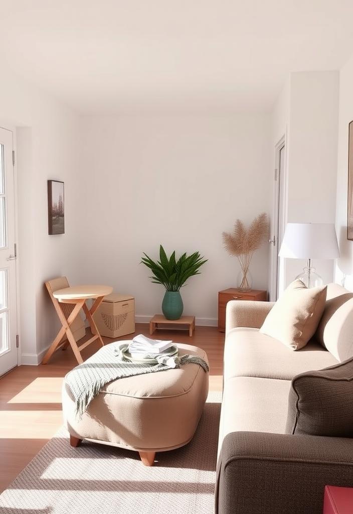 Smart Furniture: Maximize Space with Multi-Functional Pieces Smart Furniture: Multi-functional pieces for small spaces. Optimize your home with space-saving designs. Convertible sofa, storage bed, expandable tab
