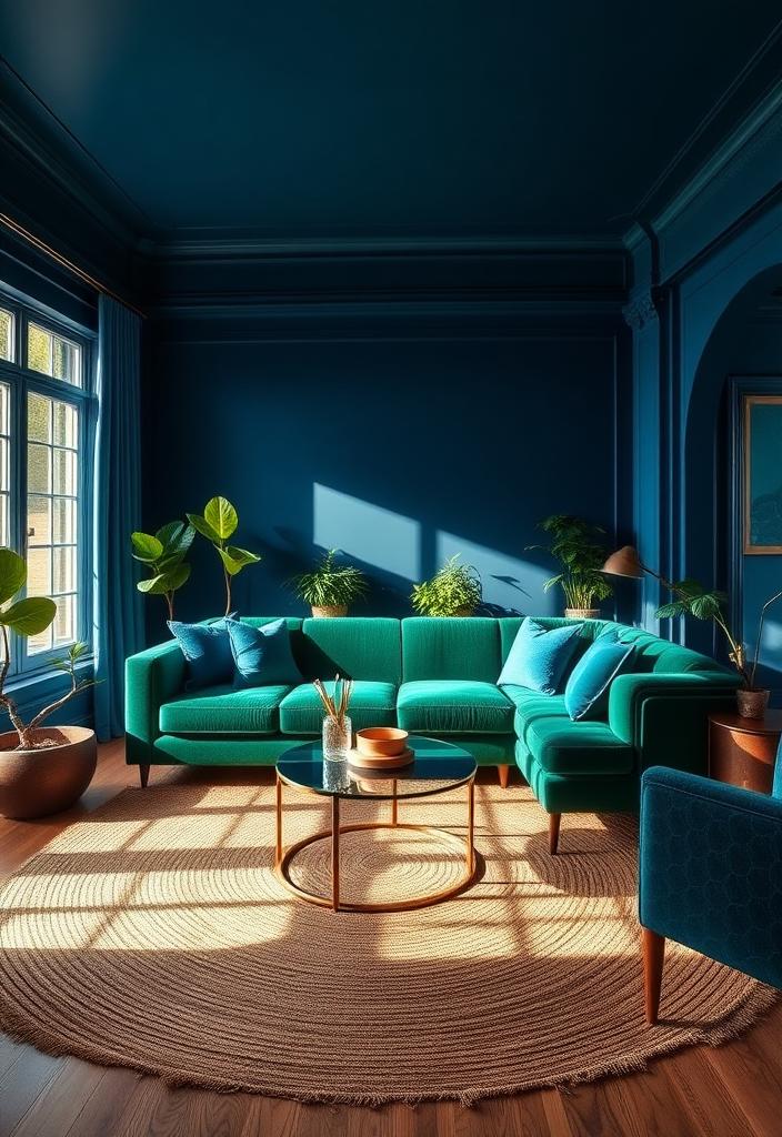 Stunning Blue and Green Living Room Ideas Blue and green living room ideas: Stylish interior design with calming hues. Decor inspiration for a serene & modern space.