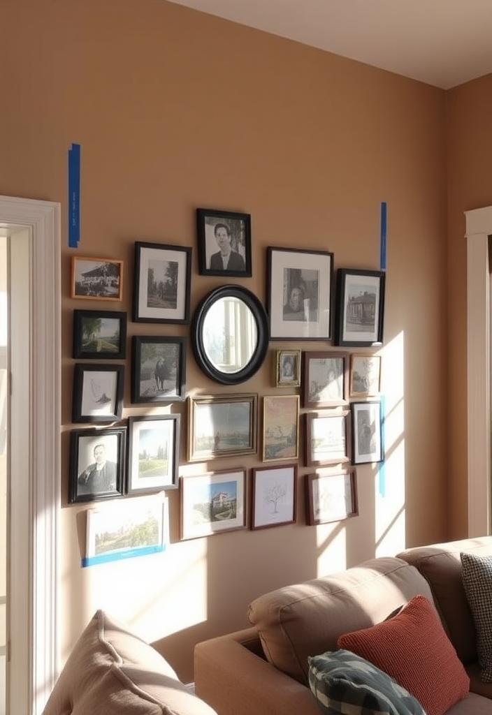 Stunning Gallery Wall Ideas: Display Your Memories Stunning gallery wall ideas. Displaying cherished memories with creative wall art arrangements. Home decor inspiration.