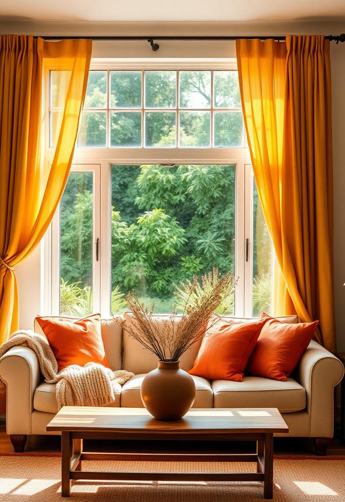 Warm Color Curtains: Cozy Home Decor Ideas Warm color curtains: Cozy home decor. Ideas for living room, bedroom, & kitchen. Enhance your space with inviting hues.