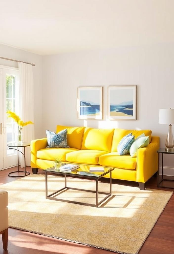 Yellow Sofa Living Room Ideas: Bright & Cheerful Designs Yellow sofa living room ideas: Cheerful design inspiration. Bright, modern & cozy living spaces with yellow couches.